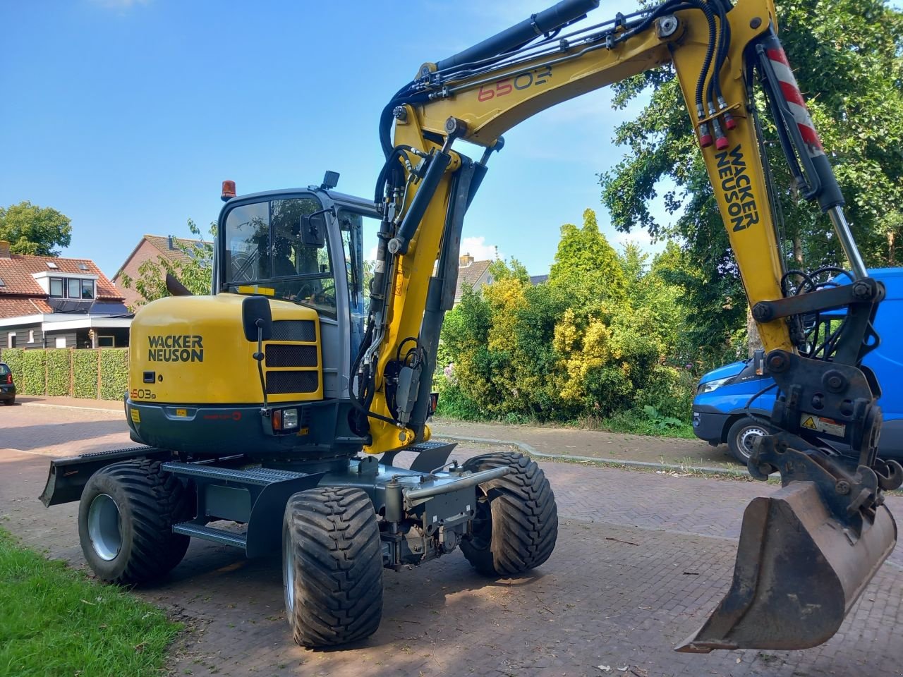 Mobilbagger Türe ait Wacker Neuson 6503, Gebrauchtmaschine içinde Alblasserdam (resim 11)