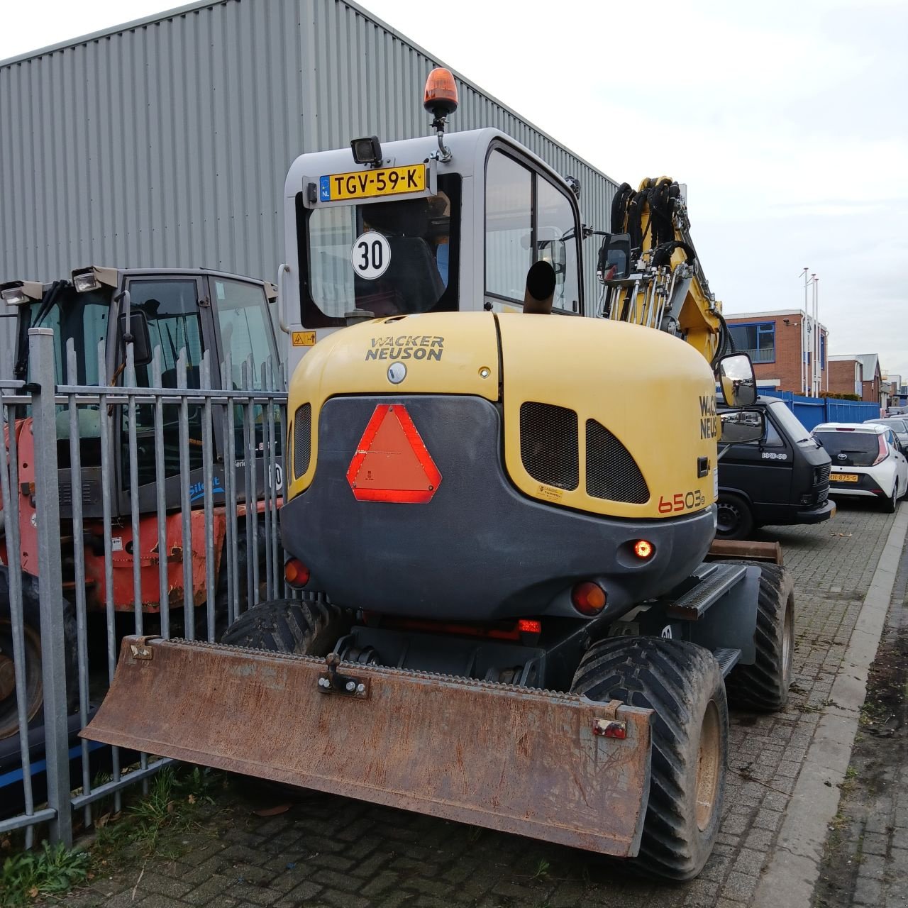 Mobilbagger типа Wacker Neuson 6503, Gebrauchtmaschine в Alblasserdam (Фотография 2)