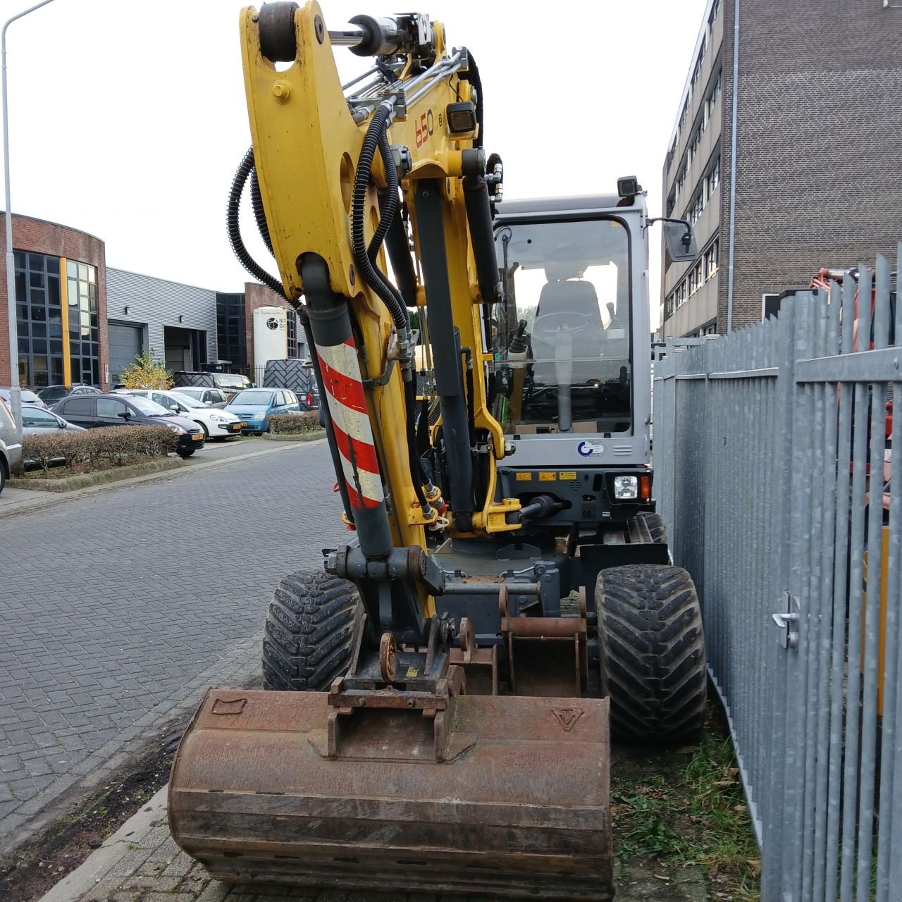 Mobilbagger типа Wacker Neuson 6503, Gebrauchtmaschine в Alblasserdam (Фотография 4)