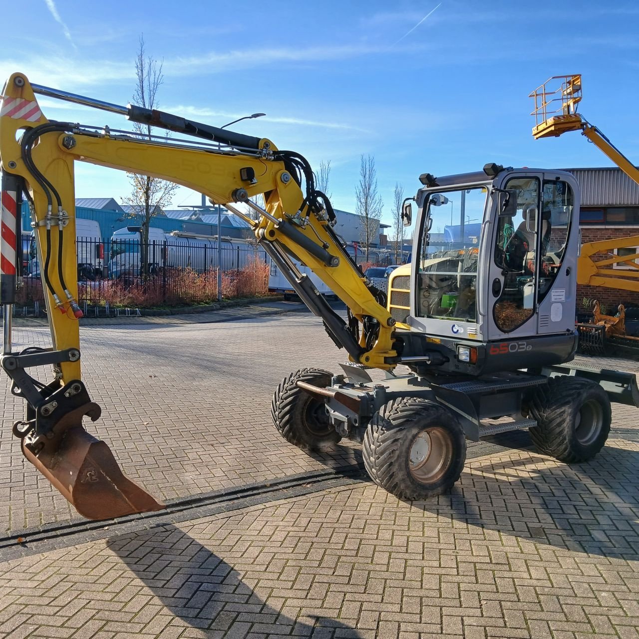 Mobilbagger типа Wacker Neuson 6503., Gebrauchtmaschine в Alblasserdam (Фотография 5)