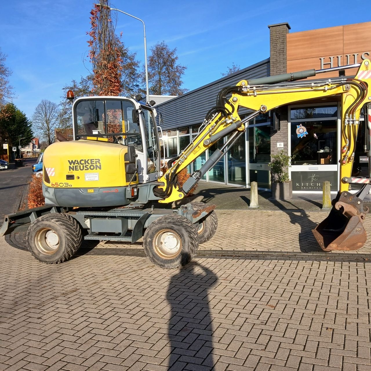 Mobilbagger типа Wacker Neuson 6503., Gebrauchtmaschine в Alblasserdam (Фотография 1)