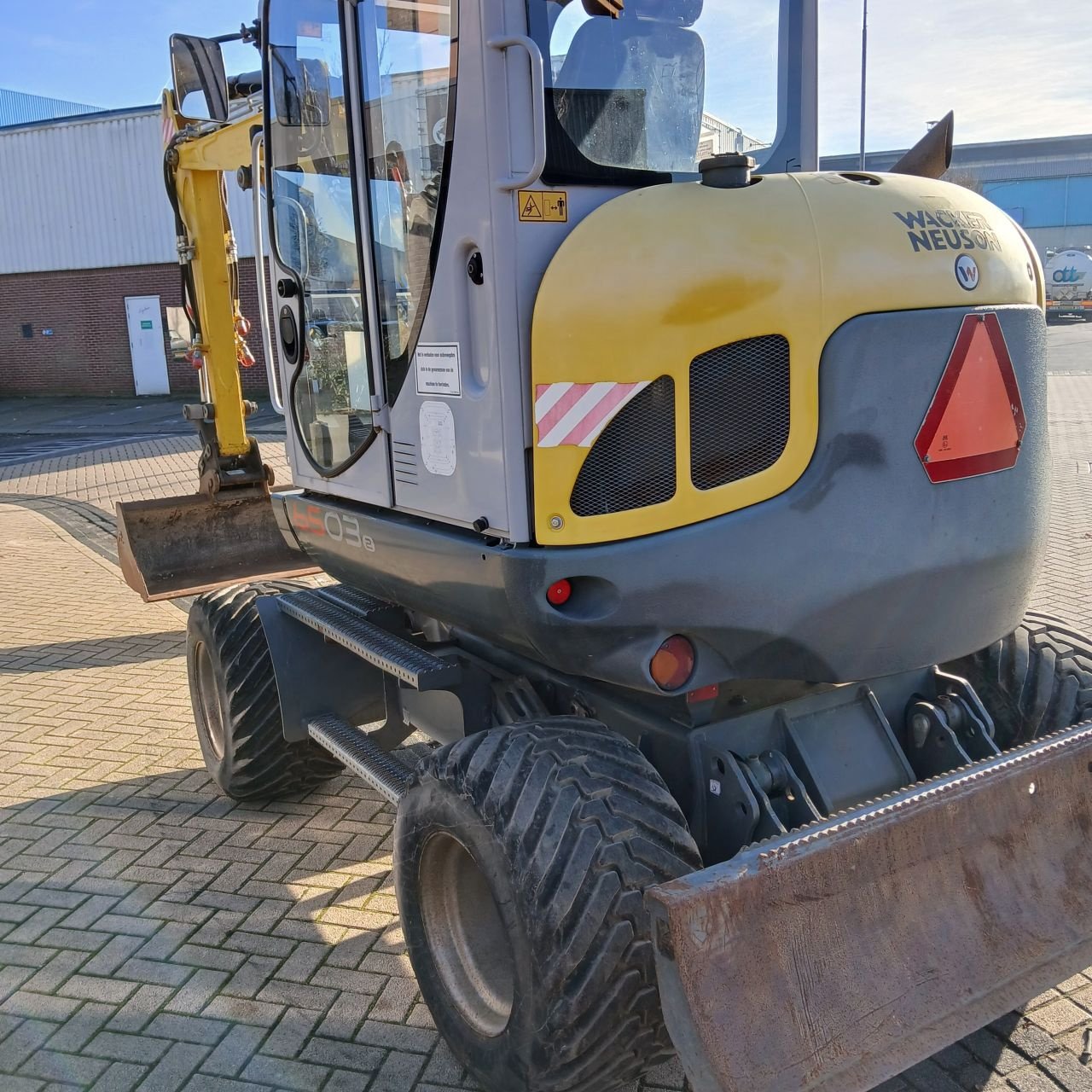 Mobilbagger типа Wacker Neuson 6503., Gebrauchtmaschine в Alblasserdam (Фотография 2)