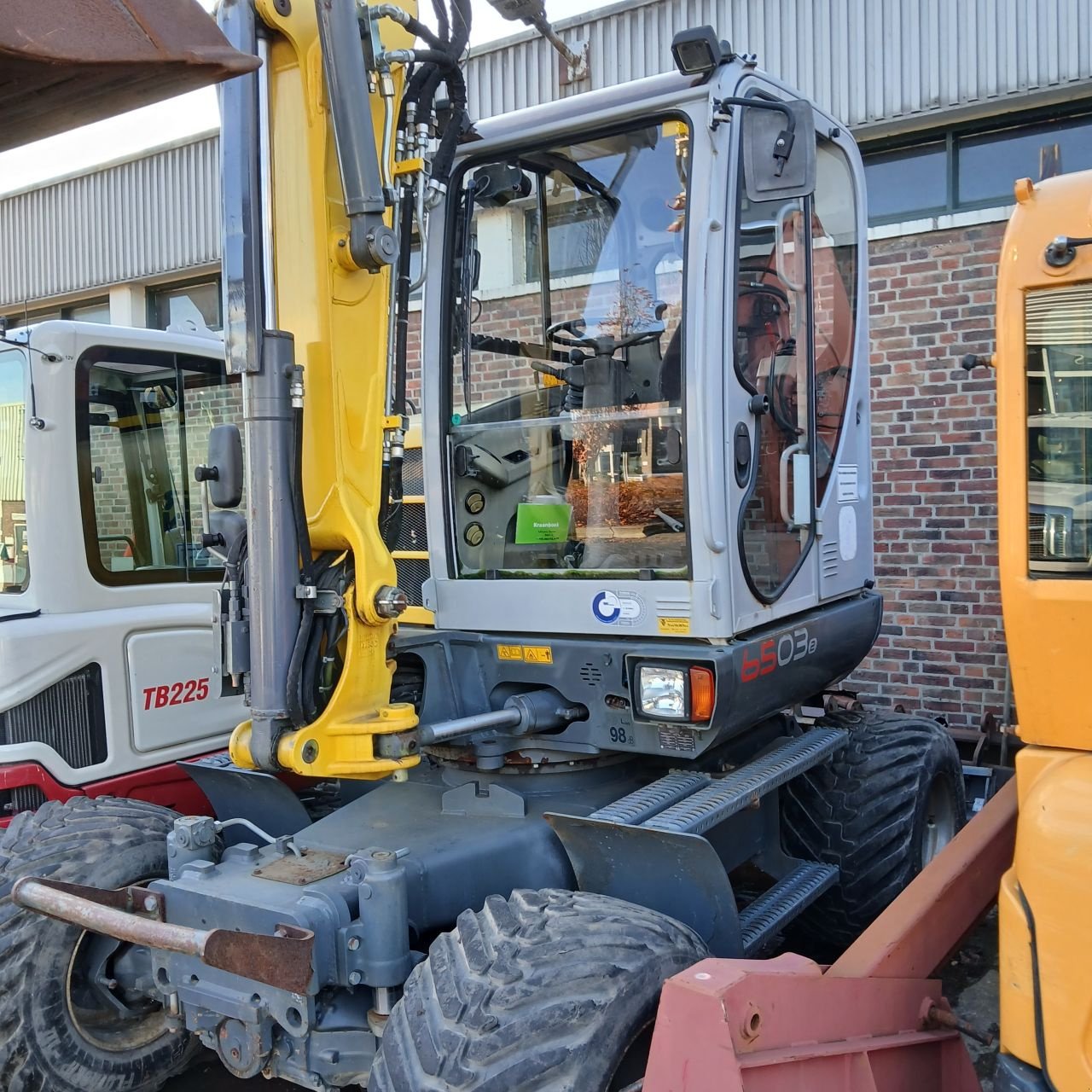 Mobilbagger типа Wacker Neuson 6503., Gebrauchtmaschine в Alblasserdam (Фотография 7)