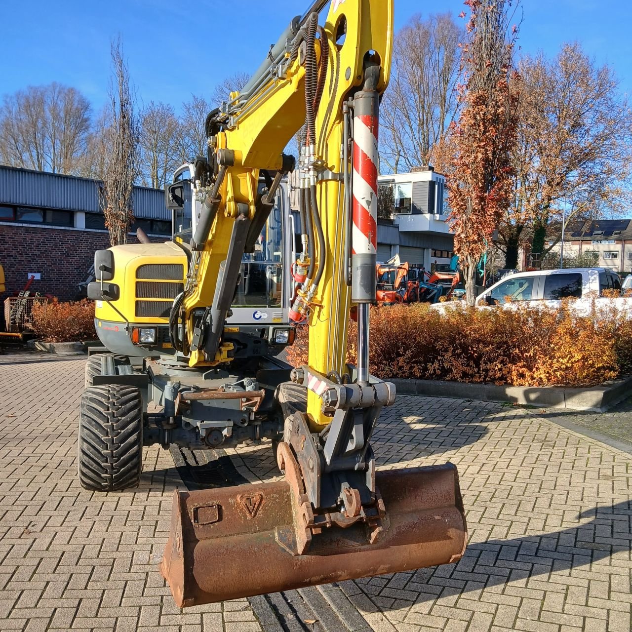 Mobilbagger типа Wacker Neuson 6503., Gebrauchtmaschine в Alblasserdam (Фотография 4)