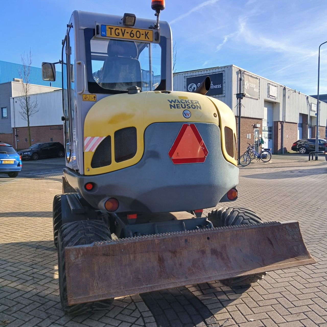 Mobilbagger типа Wacker Neuson 6503., Gebrauchtmaschine в Alblasserdam (Фотография 3)