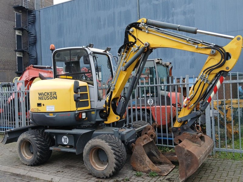 Mobilbagger tip Wacker Neuson 6503, Gebrauchtmaschine in Alblasserdam (Poză 1)