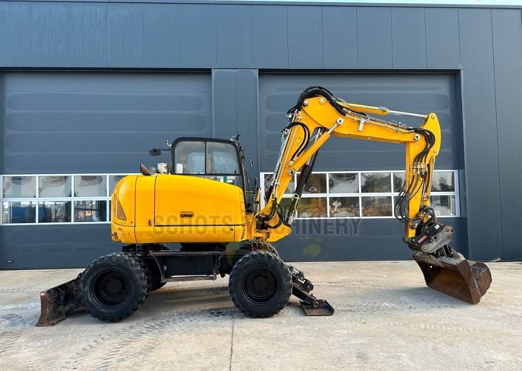 Mobilbagger van het type Wacker Neuson 9503-2, Gebrauchtmaschine in Wommels (Foto 5)