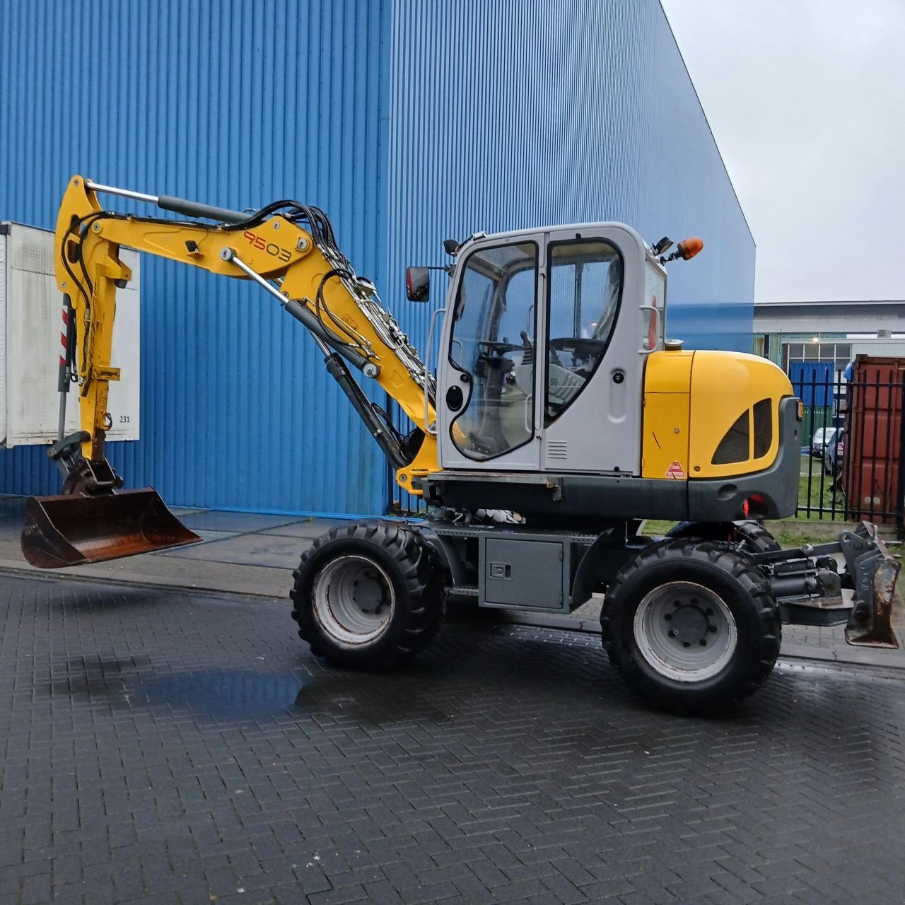 Mobilbagger typu Wacker Neuson 9503, Gebrauchtmaschine w Alblasserdam (Zdjęcie 1)