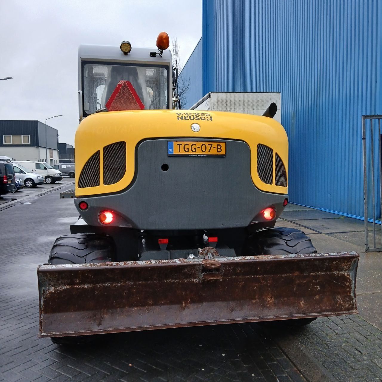 Mobilbagger typu Wacker Neuson 9503, Gebrauchtmaschine w Alblasserdam (Zdjęcie 2)