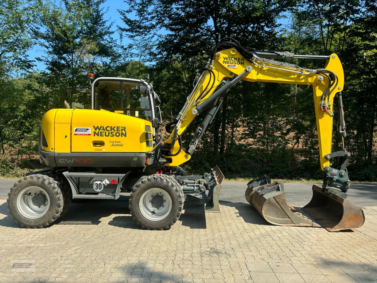 Mobilbagger του τύπου Wacker Neuson EW 100, Gebrauchtmaschine σε Deutsch - Goritz (Φωτογραφία 2)