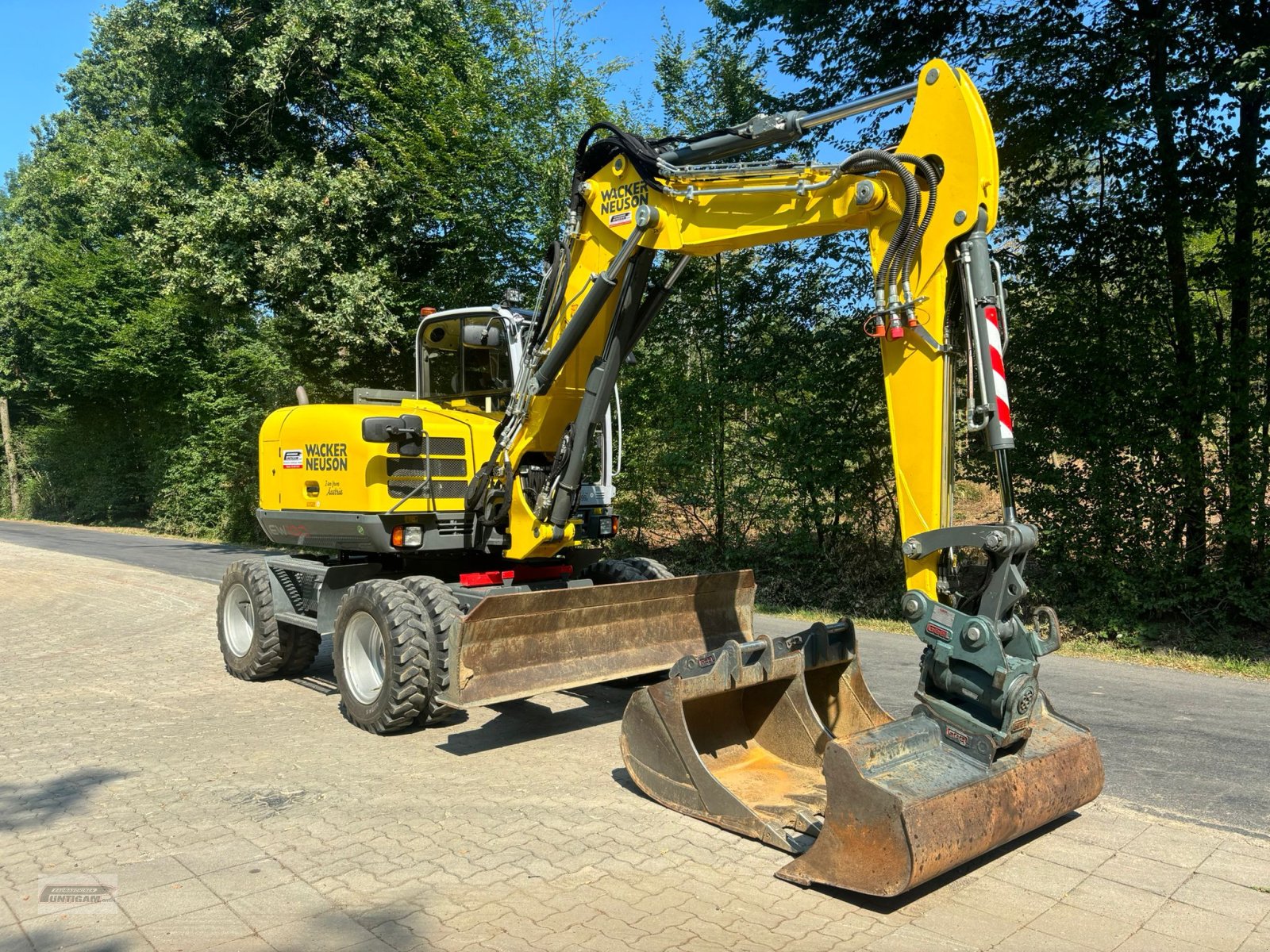 Mobilbagger του τύπου Wacker Neuson EW 100, Gebrauchtmaschine σε Deutsch - Goritz (Φωτογραφία 4)