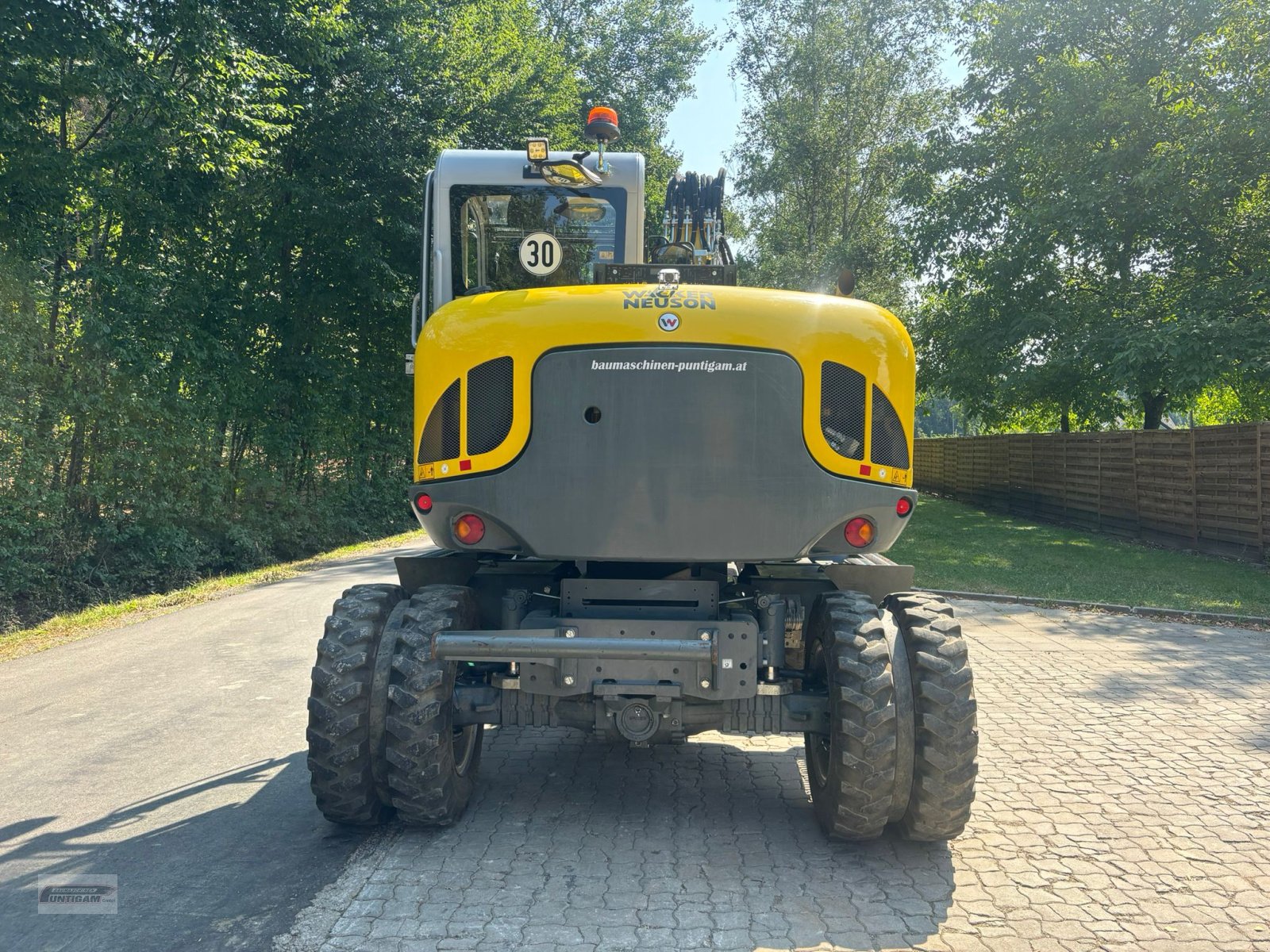 Mobilbagger tip Wacker Neuson EW 100, Gebrauchtmaschine in Deutsch - Goritz (Poză 7)