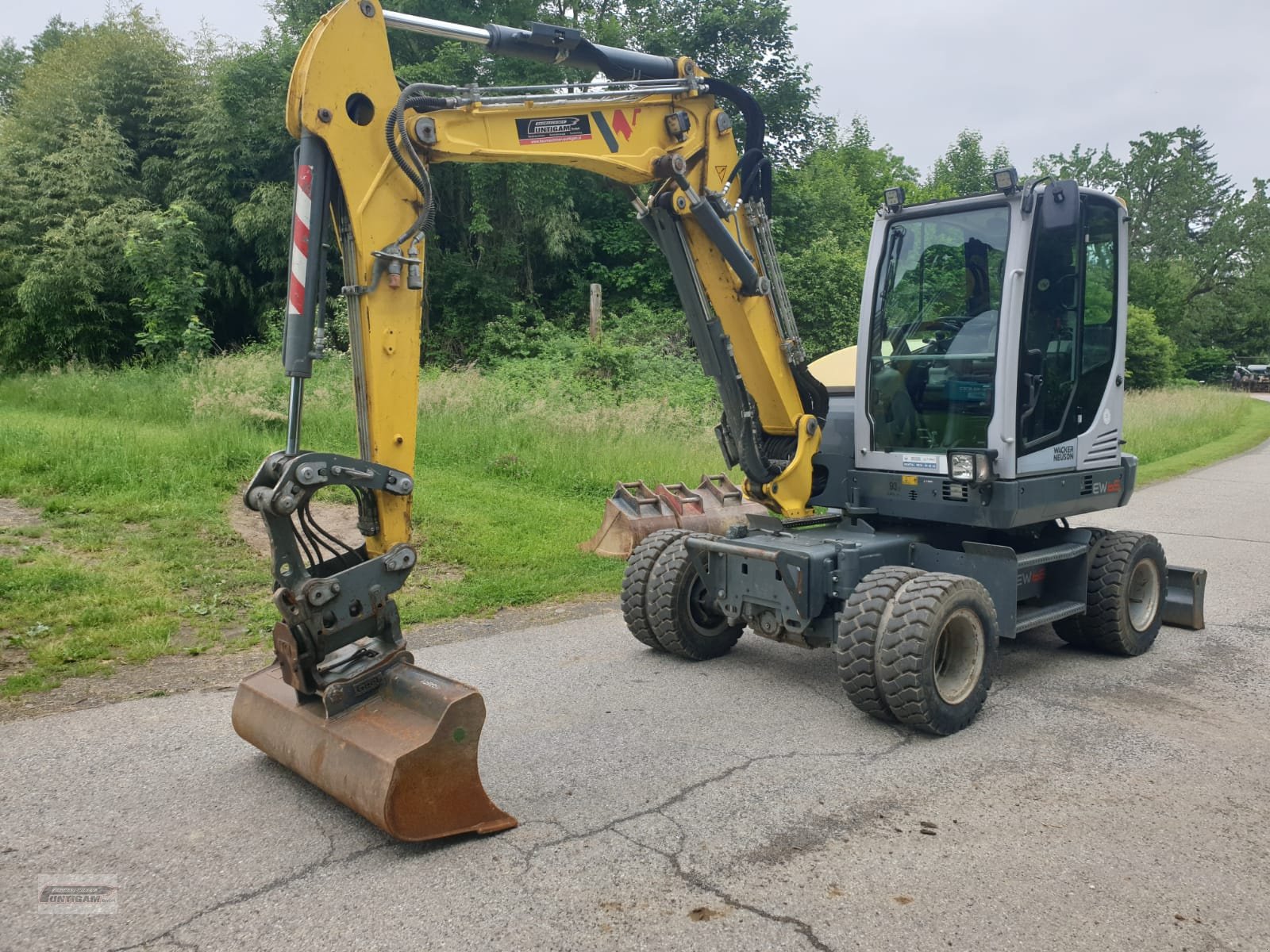 Mobilbagger типа Wacker Neuson EW 65, Gebrauchtmaschine в Deutsch - Goritz (Фотография 3)