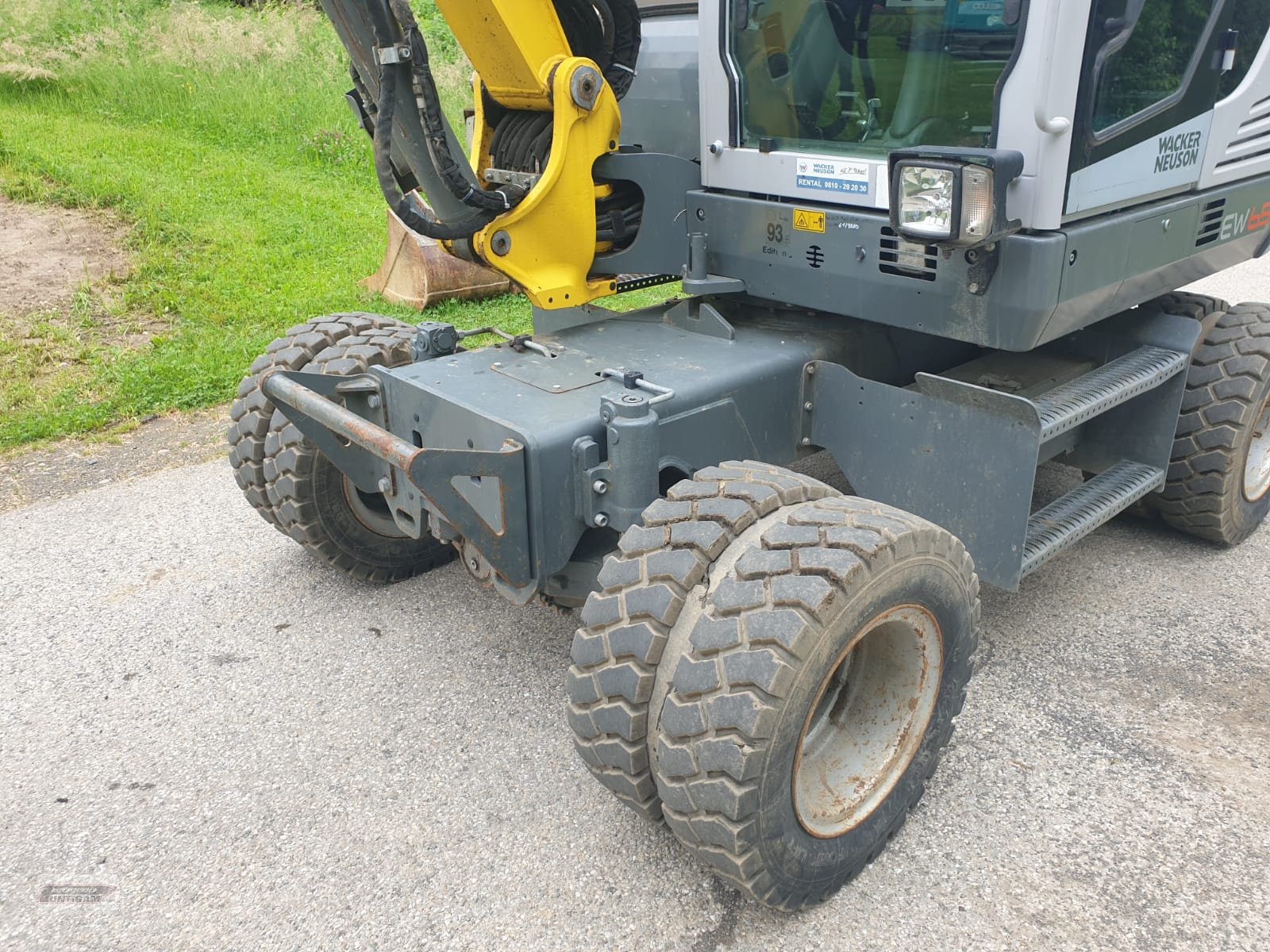 Mobilbagger типа Wacker Neuson EW 65, Gebrauchtmaschine в Deutsch - Goritz (Фотография 9)