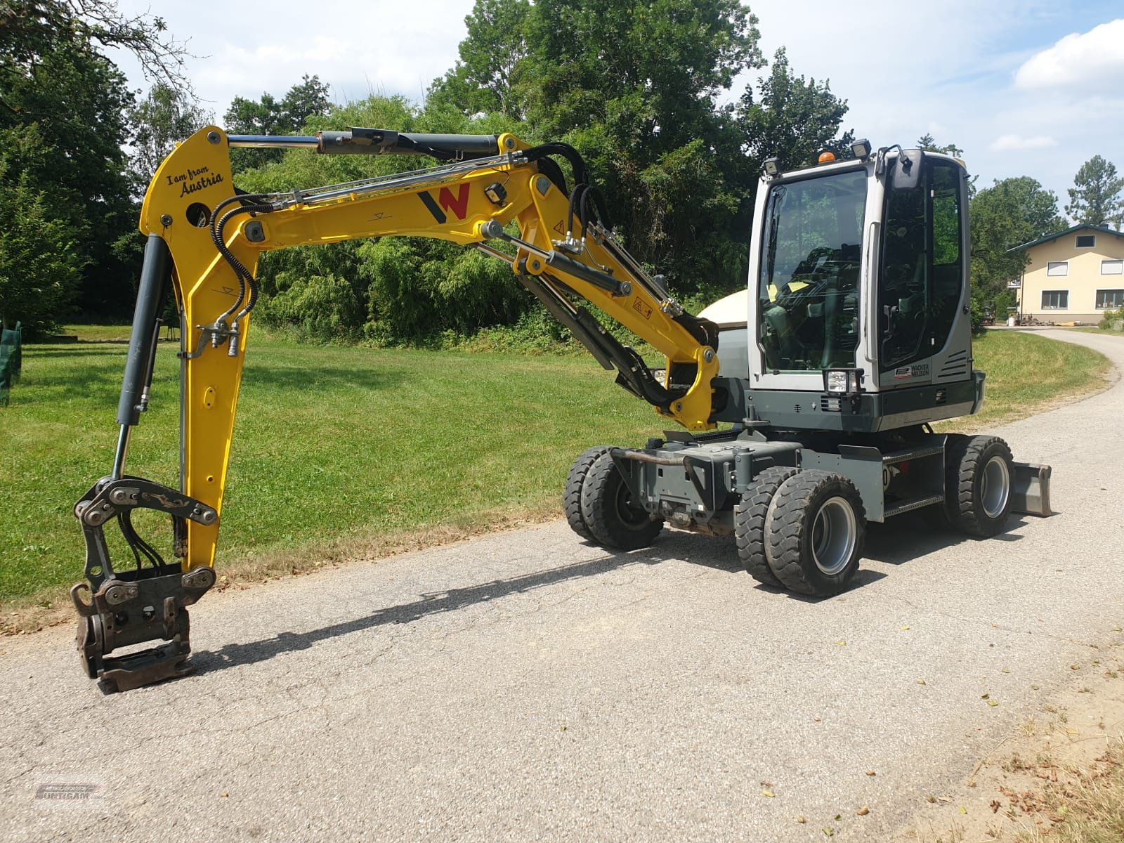 Mobilbagger tip Wacker Neuson EW 65, Gebrauchtmaschine in Deutsch - Goritz (Poză 3)