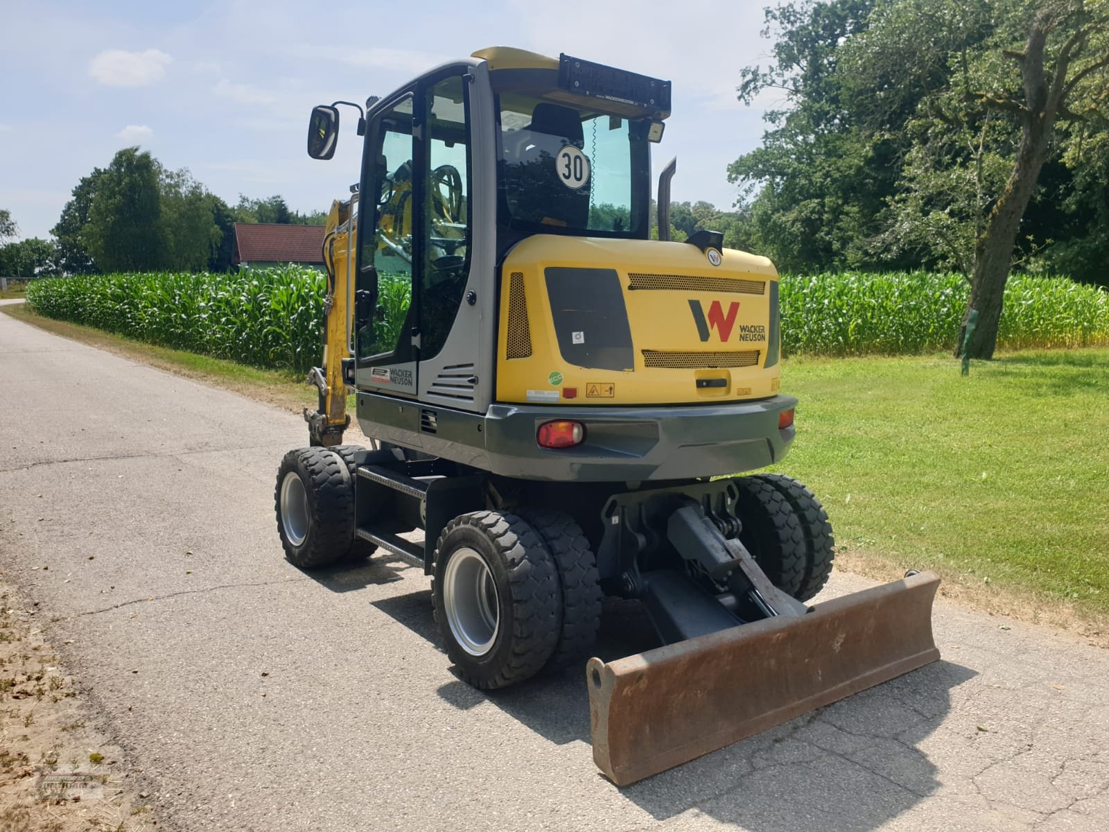 Mobilbagger tipa Wacker Neuson EW 65, Gebrauchtmaschine u Deutsch - Goritz (Slika 5)