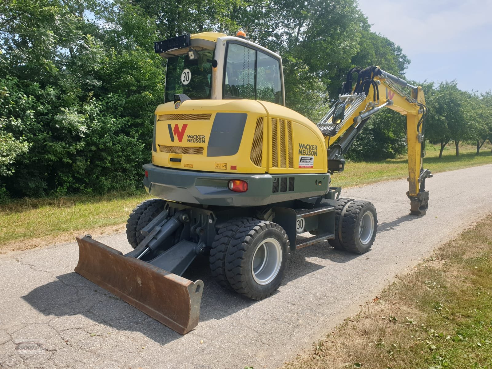 Mobilbagger del tipo Wacker Neuson EW 65, Gebrauchtmaschine In Deutsch - Goritz (Immagine 8)