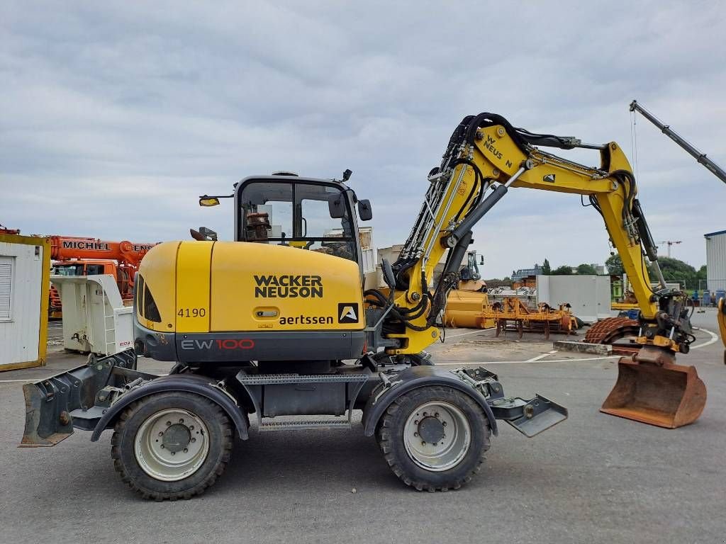 Mobilbagger tip Wacker Neuson EW100 (With Rototilt), Gebrauchtmaschine in Stabroek (Poză 5)