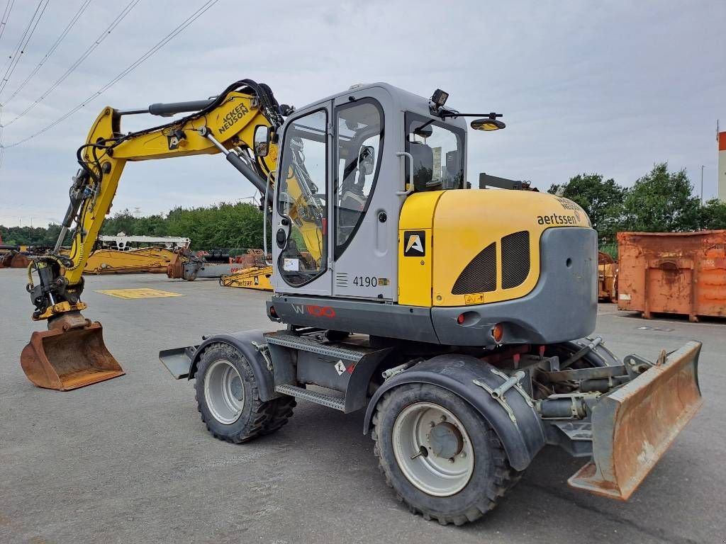 Mobilbagger van het type Wacker Neuson EW100 (With Rototilt), Gebrauchtmaschine in Stabroek (Foto 2)