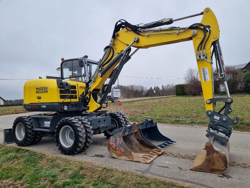 Mobilbagger of the type Wacker Neuson EW100, Gebrauchtmaschine in Gabersdorf (Picture 8)