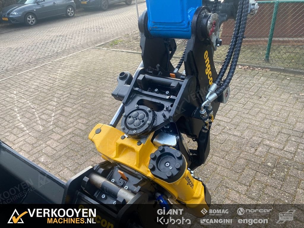 Mobilbagger typu Wacker Neuson EW65 + Engcon EC206 S40-S40, Gebrauchtmaschine w Vessem (Zdjęcie 7)