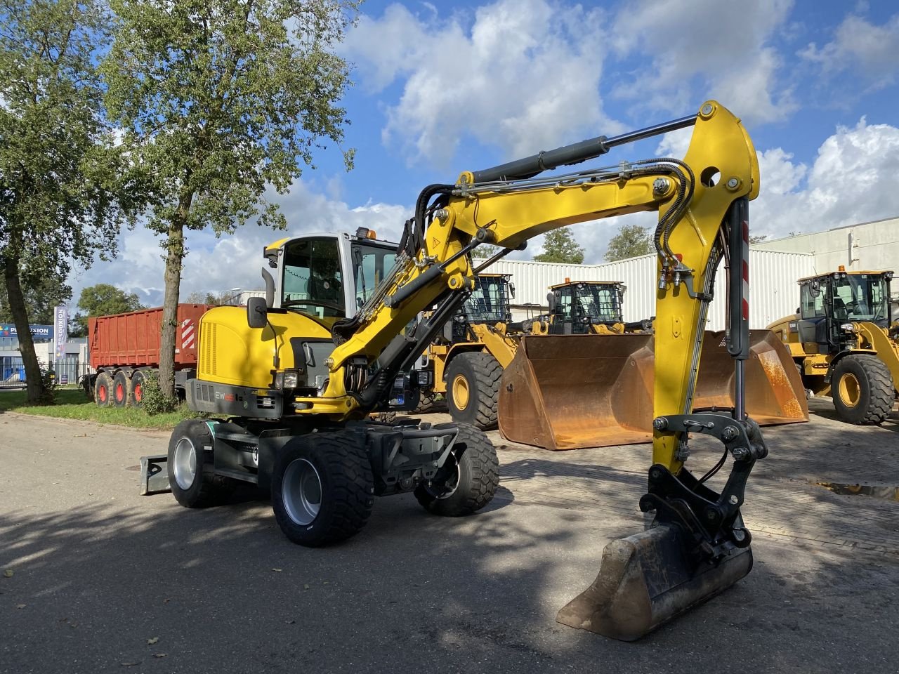 Mobilbagger tipa Wacker Neuson EW65, Gebrauchtmaschine u Doetinchem (Slika 7)