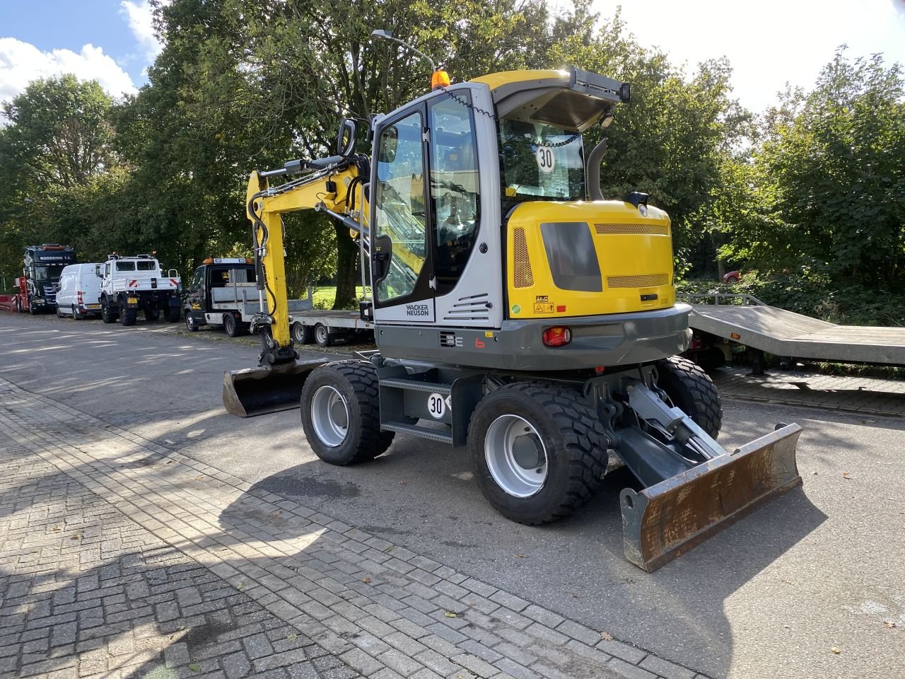 Mobilbagger of the type Wacker Neuson EW65, Gebrauchtmaschine in Doetinchem (Picture 3)