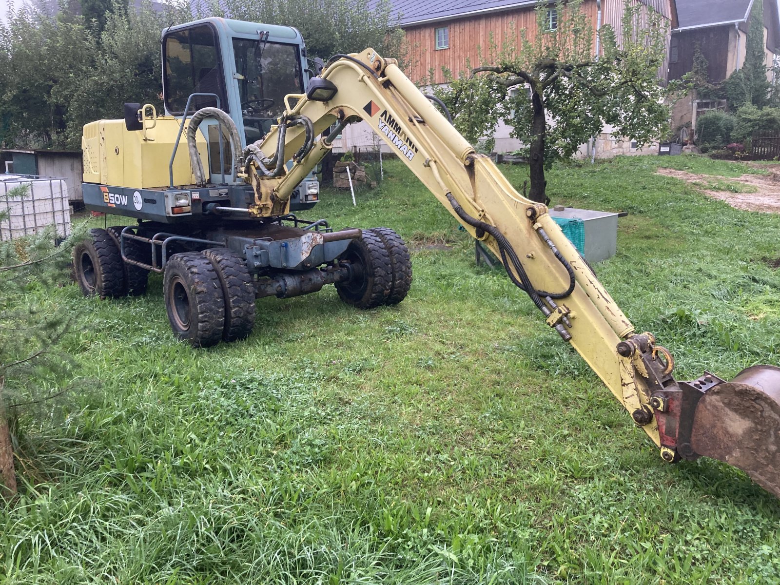 Mobilbagger типа Yanmar B50 W, Gebrauchtmaschine в Stolpen (Фотография 1)