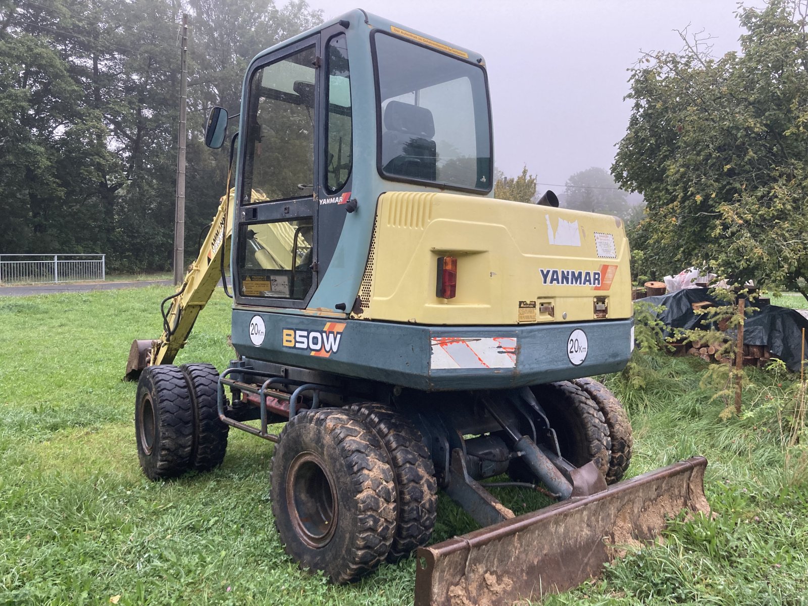 Mobilbagger типа Yanmar B50 W, Gebrauchtmaschine в Stolpen (Фотография 3)