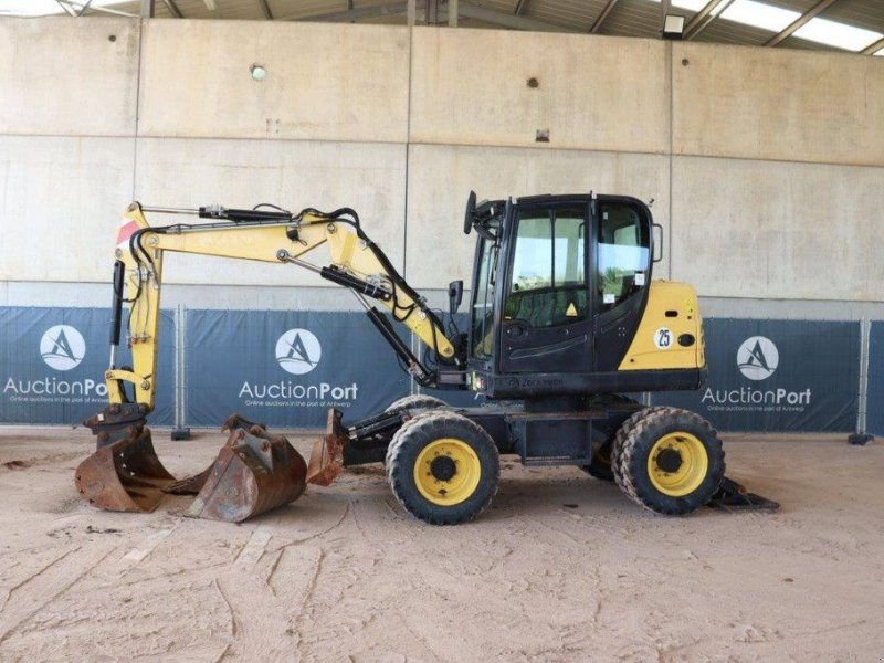 Mobilbagger of the type Yanmar B75W, Gebrauchtmaschine in Antwerpen (Picture 1)