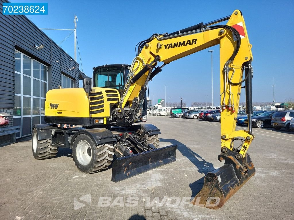 Mobilbagger Türe ait Yanmar B95 W DUTCH MACHINE., Neumaschine içinde Veghel (resim 7)