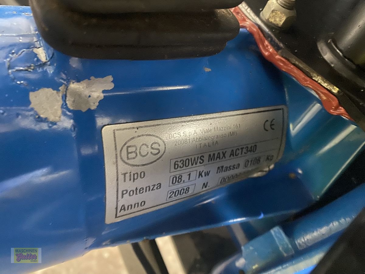 Motormäher del tipo BCS WS 630, Gebrauchtmaschine en Kötschach (Imagen 10)