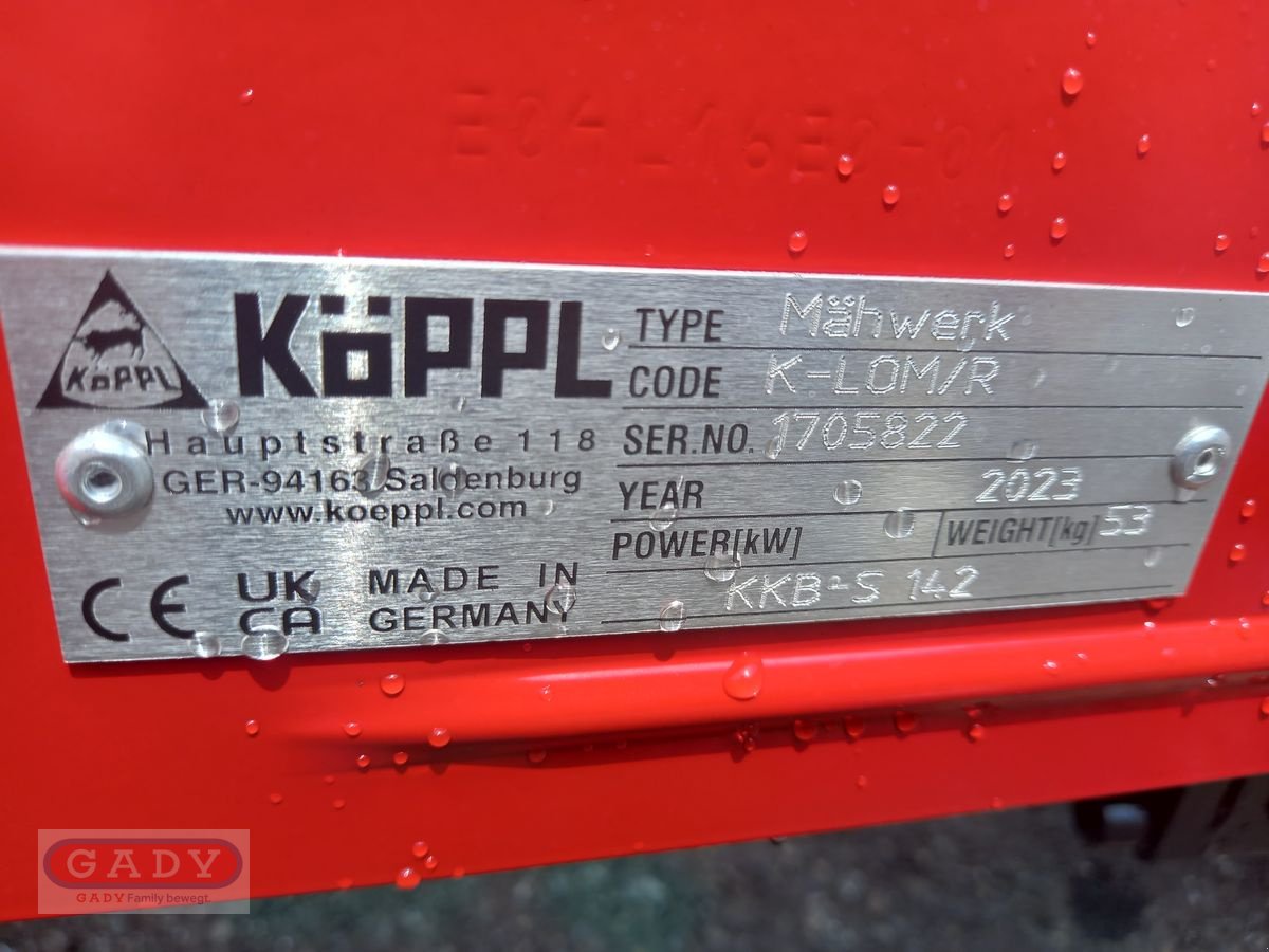 Motormäher του τύπου Köppl 4K510 MOTORMÄHER, Neumaschine σε Lebring (Φωτογραφία 11)