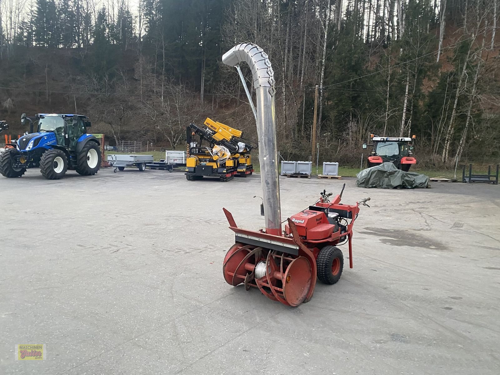 Motormäher tip Rapid Geräteträger Rapid 405 mit Schneefräse 85cm, Gebrauchtmaschine in Kötschach (Poză 5)