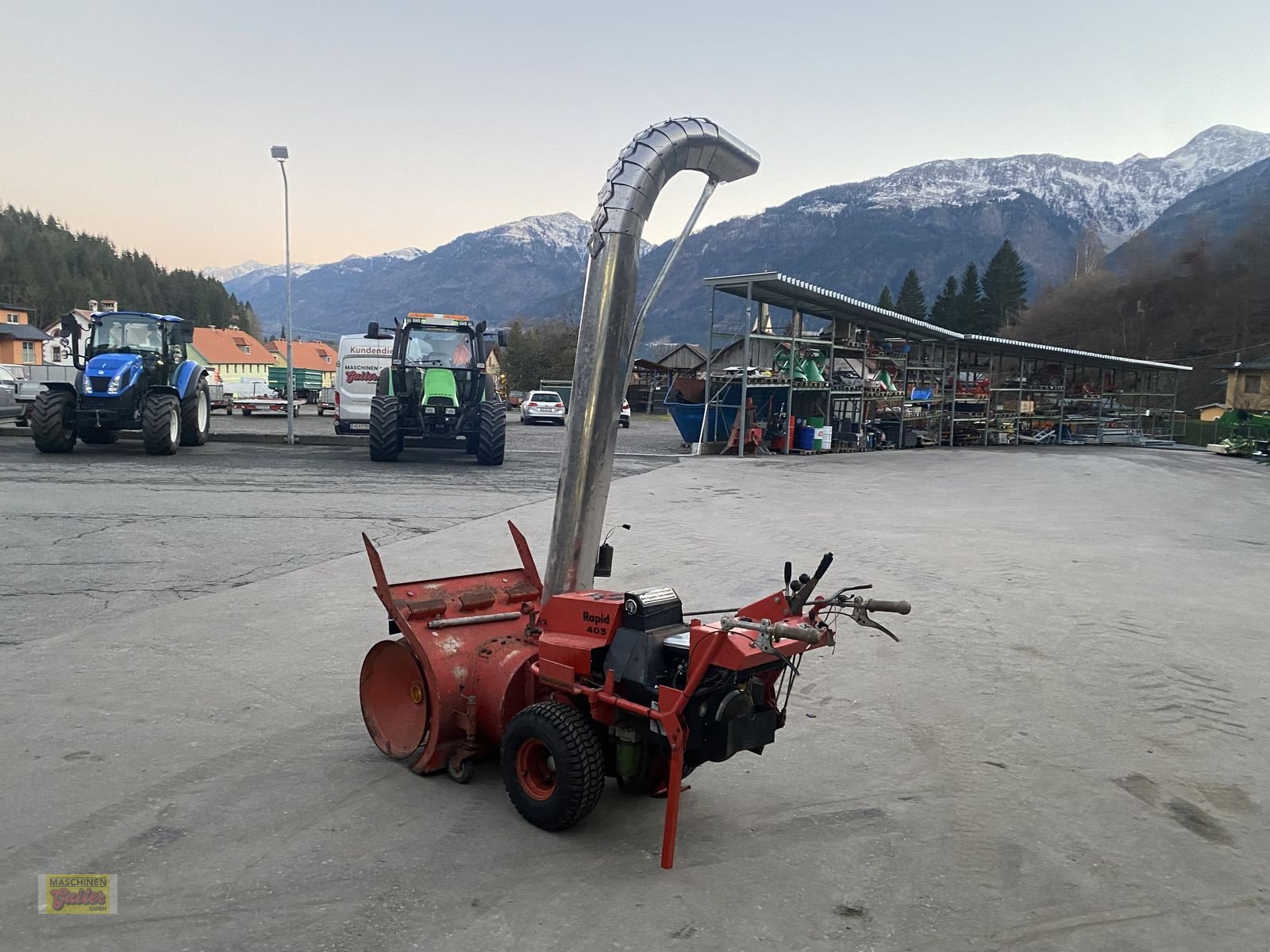 Motormäher tip Rapid Geräteträger Rapid 405 mit Schneefräse 85cm, Gebrauchtmaschine in Kötschach (Poză 10)