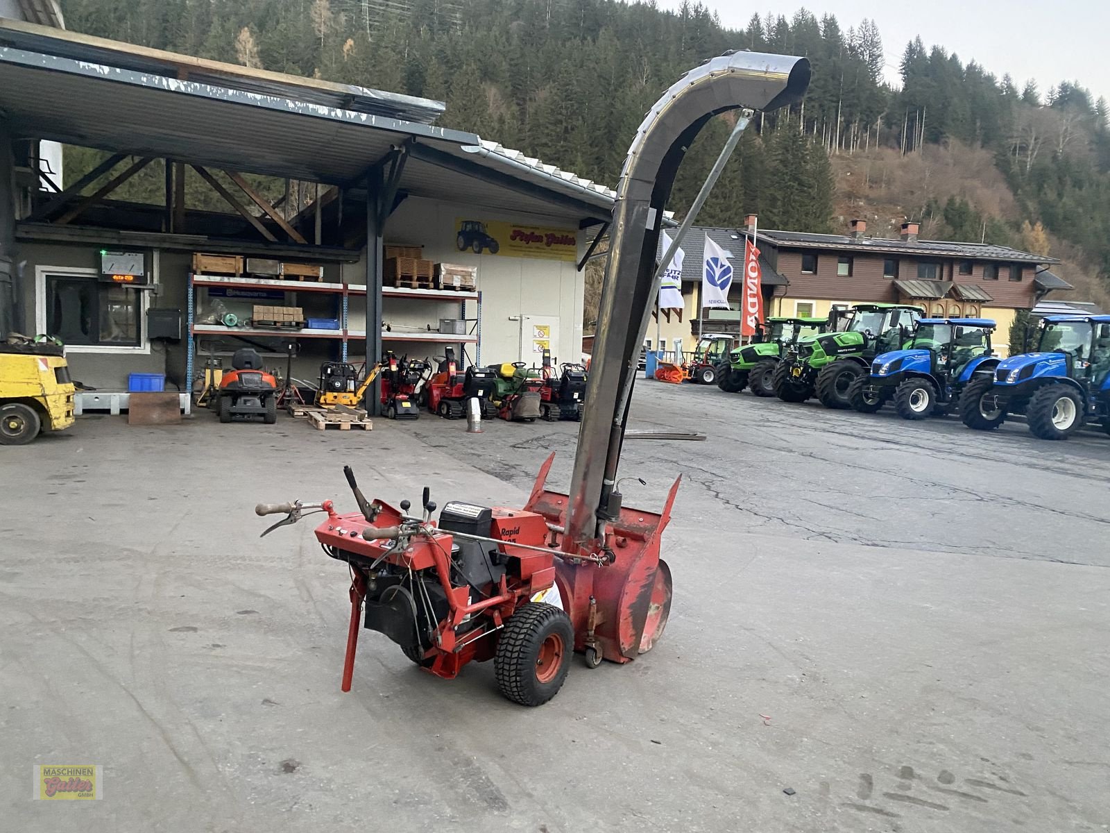 Motormäher tip Rapid Geräteträger Rapid 405 mit Schneefräse 85cm, Gebrauchtmaschine in Kötschach (Poză 12)