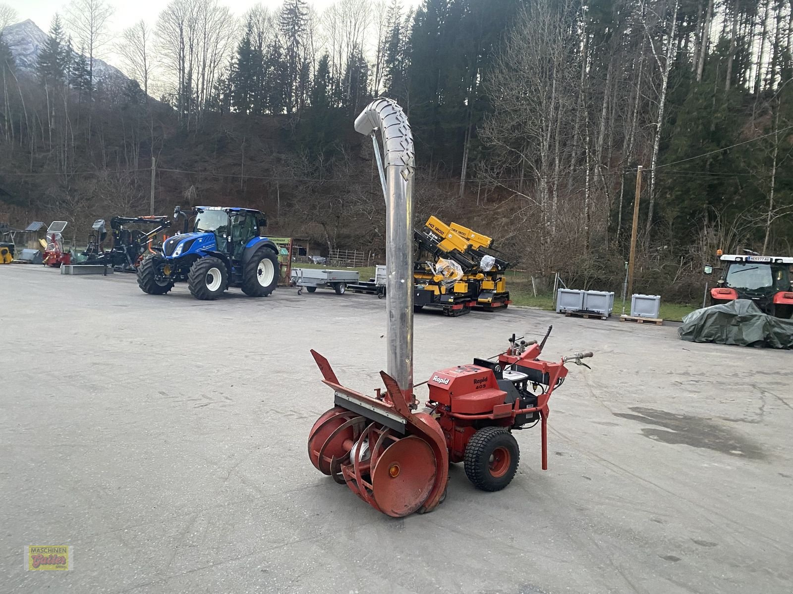 Motormäher tip Rapid Geräteträger Rapid 405 mit Schneefräse 85cm, Gebrauchtmaschine in Kötschach (Poză 7)