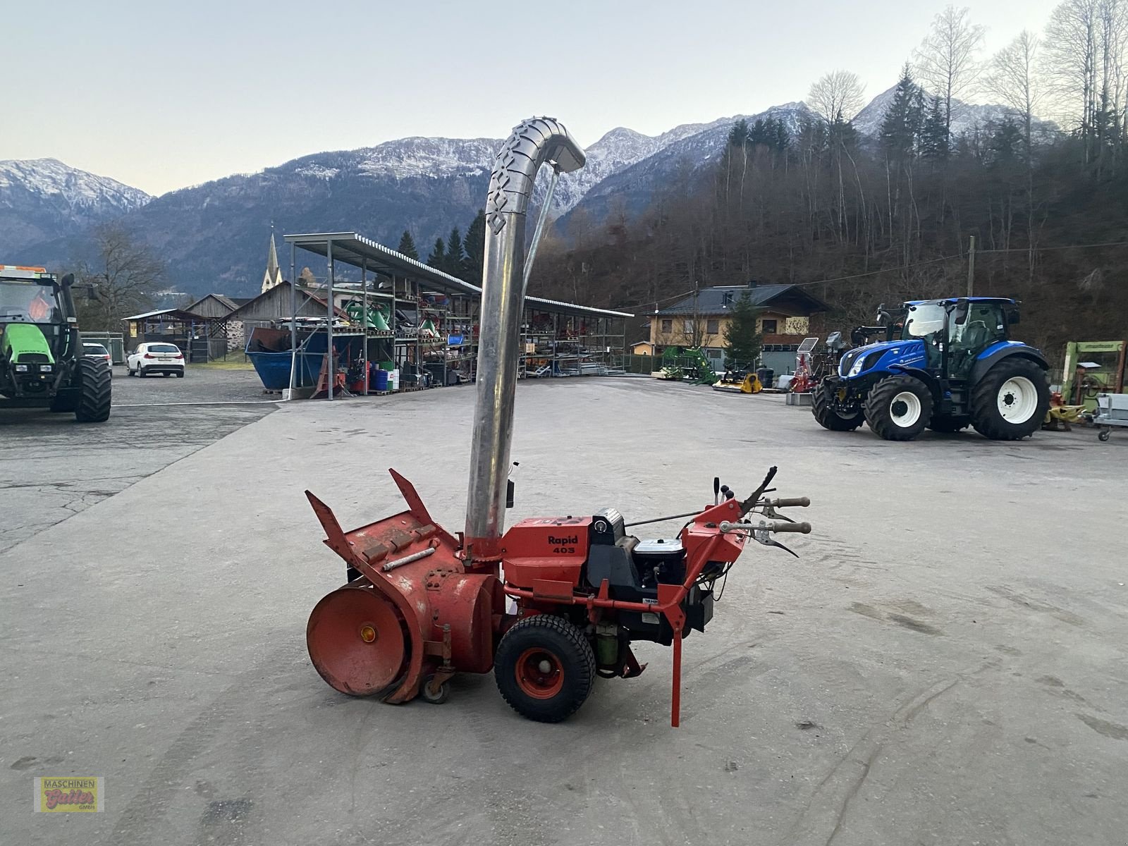 Motormäher tip Rapid Geräteträger Rapid 405 mit Schneefräse 85cm, Gebrauchtmaschine in Kötschach (Poză 9)