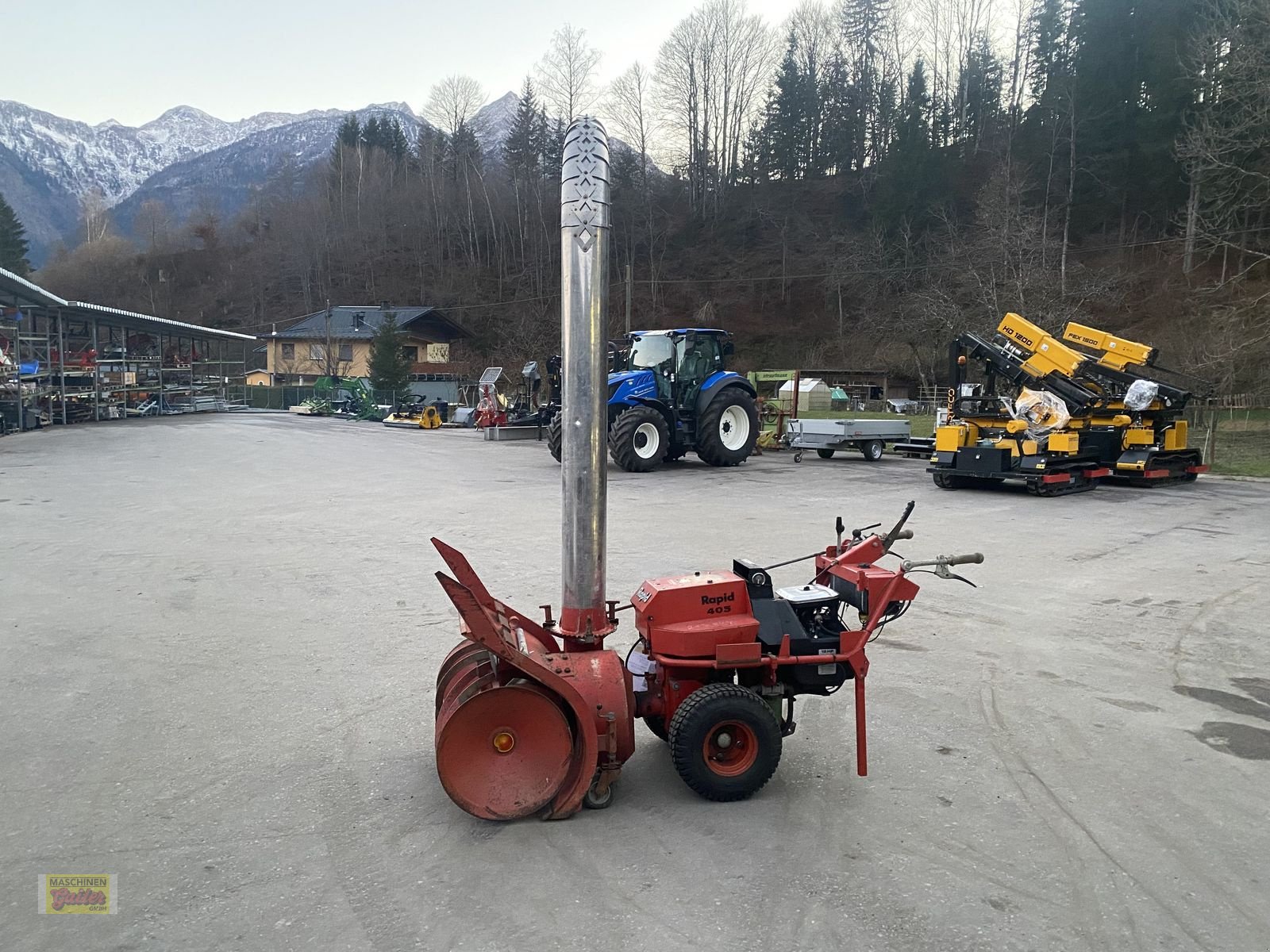 Motormäher tip Rapid Geräteträger Rapid 405 mit Schneefräse 85cm, Gebrauchtmaschine in Kötschach (Poză 8)