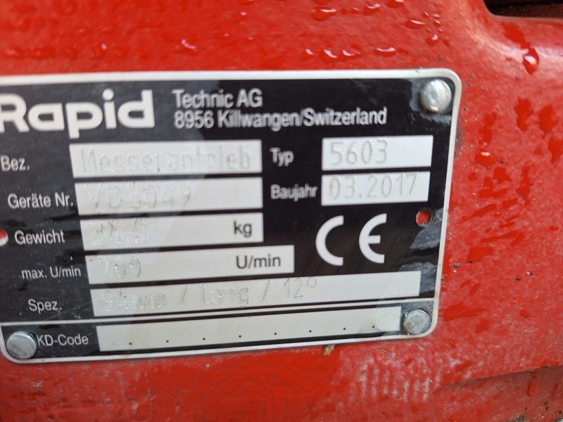 Motormäher del tipo Rapid Orbito, Gebrauchtmaschine en Chur (Imagen 7)