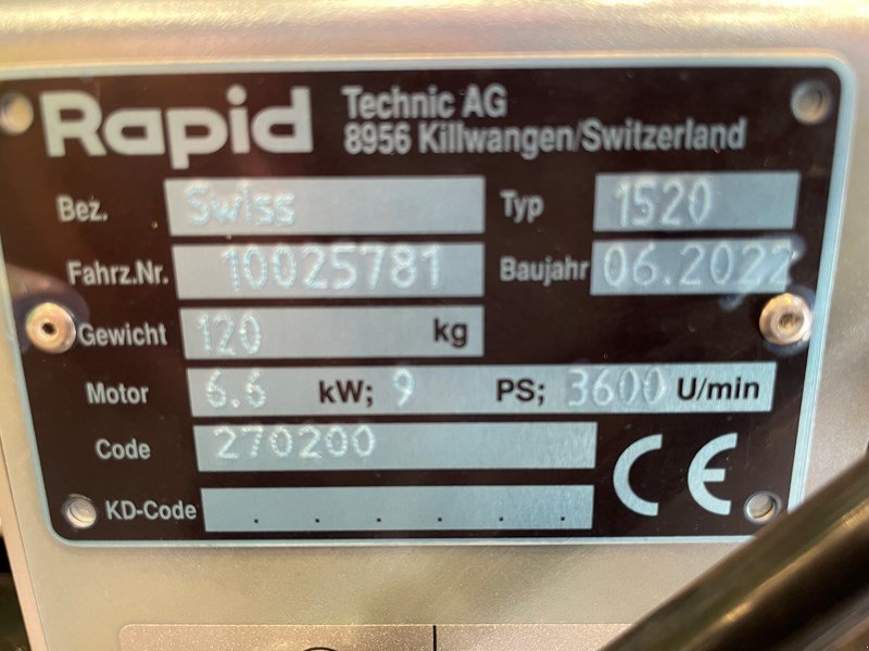 Motormäher typu Rapid Swiss, Typ 1520 Motormäher, Neumaschine w Chur (Zdjęcie 5)