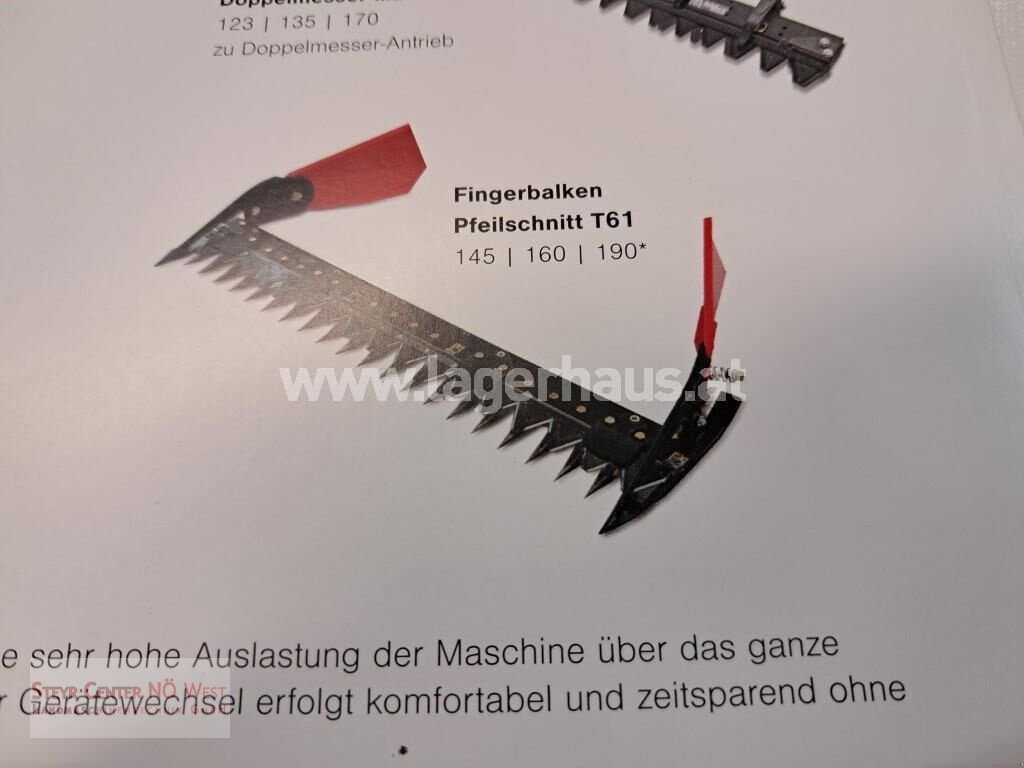 Motormäher des Typs Reform 1,45M FINGERBALKEN(MITTELSCHNITT) ZU M2D BZW.M2., Gebrauchtmaschine in Purgstall (Bild 3)