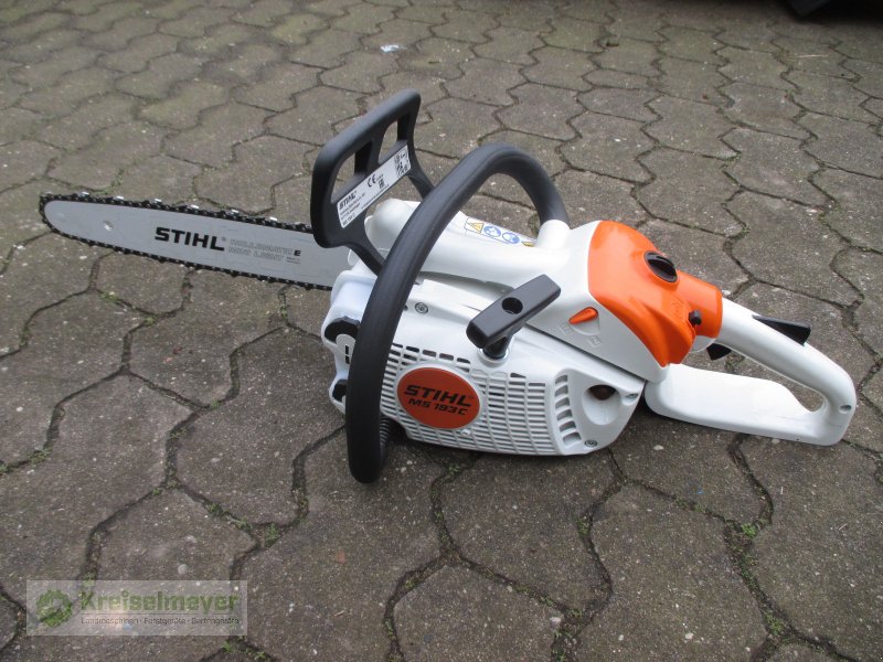 Motorsäge & Freischneider a típus Stihl MS 193 C-E Neugerät superleicht, Neumaschine ekkor: Feuchtwangen