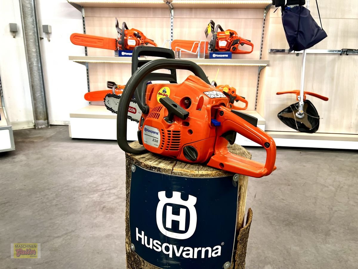 Motorsäge Türe ait Husqvarna 236 X-Torq mit 30cm Schwertlänge, Gebrauchtmaschine içinde Kötschach (resim 2)