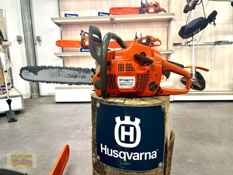 Motorsäge del tipo Husqvarna 455 Ranger mit 38cm Schwertlänge, Gebrauchtmaschine en Kötschach (Imagen 1)