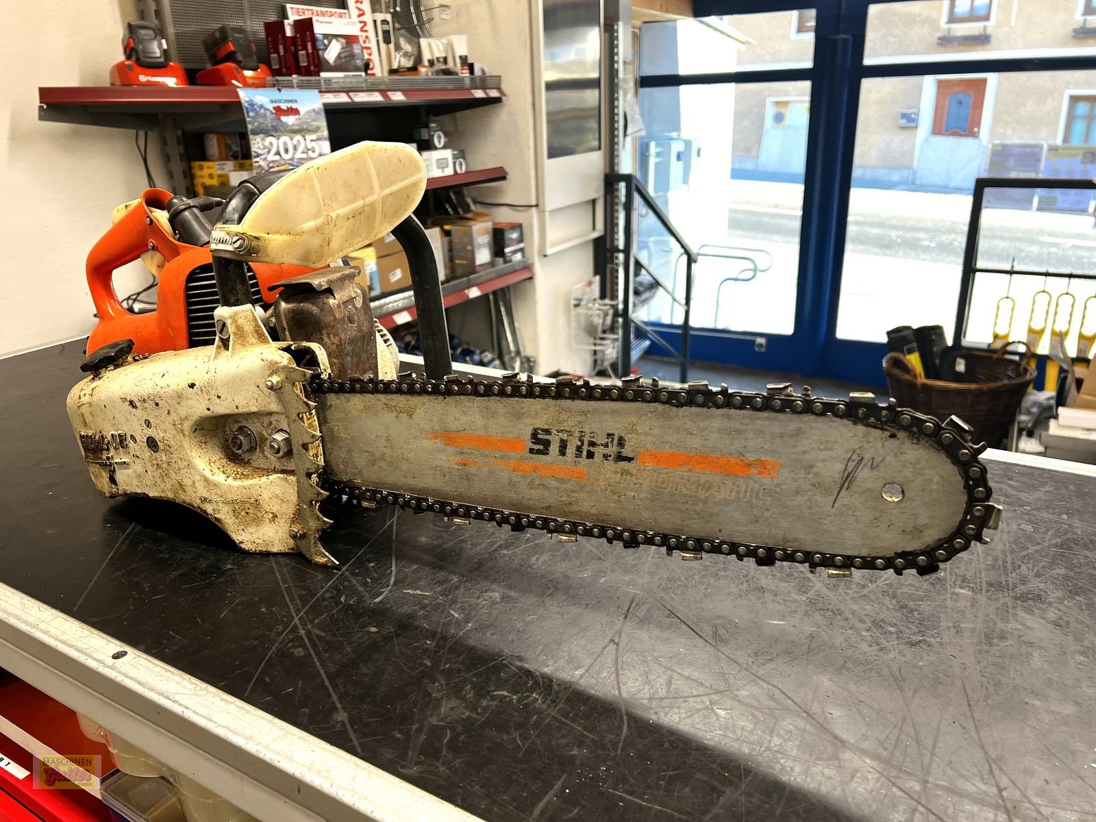 Motorsäge tip Stihl - 08 S Spezialsäge mit 40cm Schwert, Gebrauchtmaschine in Kötschach (Poză 8)