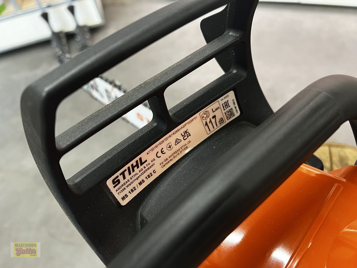 Motorsäge от тип Stihl MS 182 mit 35cm Schwertlänge, Vorführmaschine в Kötschach (Снимка 10)