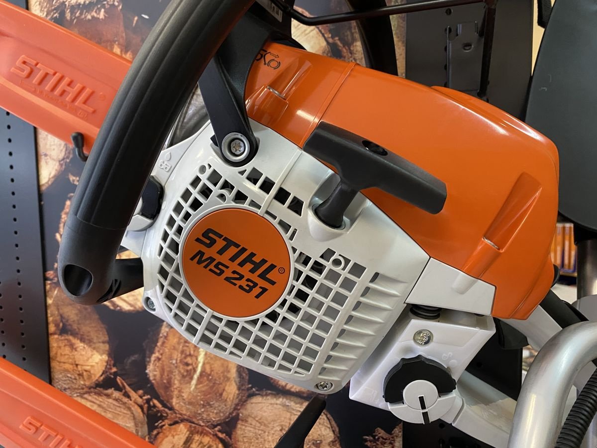 Motorsäge tip Stihl MS231 / 35cm Schwert Benzinmotorsäge, Neumaschine in Ebensee (Poză 1)