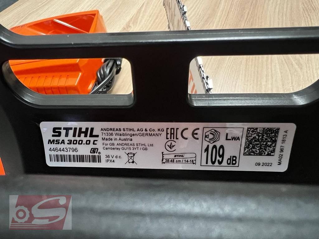 Motorsäge typu Stihl MSA 300 C-O, Neumaschine w Offenhausen (Zdjęcie 7)