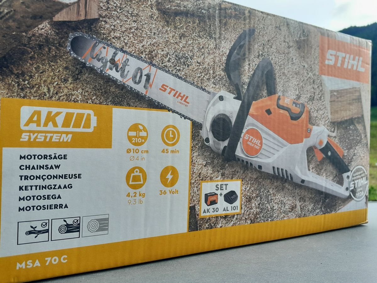 Motorsäge του τύπου Stihl MSA 70C, Neumaschine σε Gosau am Dachstein (Φωτογραφία 5)